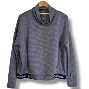 Juicy Couture Ladies Athletic Cowl neck Sweater Size Large